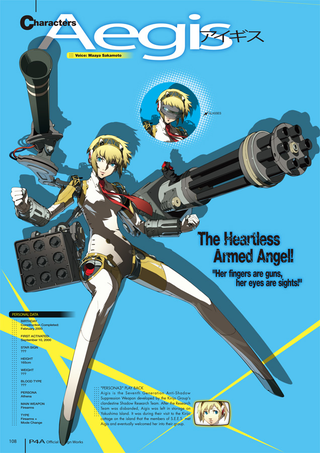 Illustration for article titled Persona 4 Arena: Official Design Works Now Comes In English